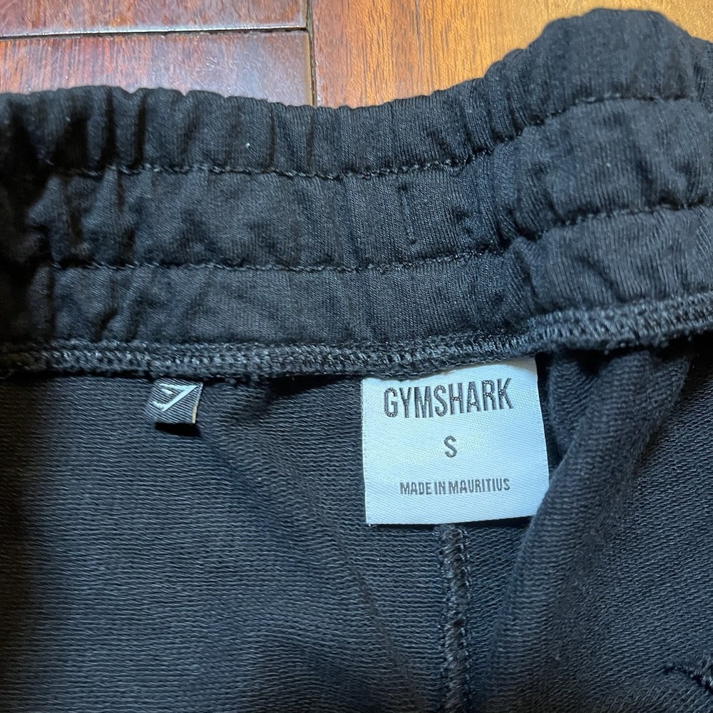 Gymshark Pants Mens Small 28x28 Black Joggers Sweatpants Gym Athleisure Casual - Picture 5 of 10